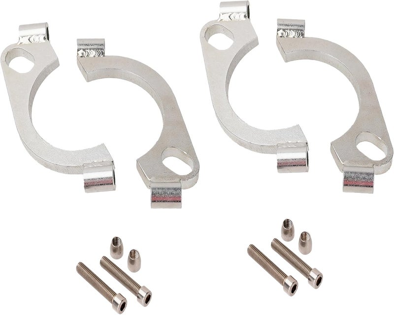 RWRAPS 2 Pack 2.0" Split Flange Repair Kit,Iron galvanized 2 Bolt 2.0"/51mm Exhaust Flange Flat Split Flange Repair Replacement Kit - Image 3